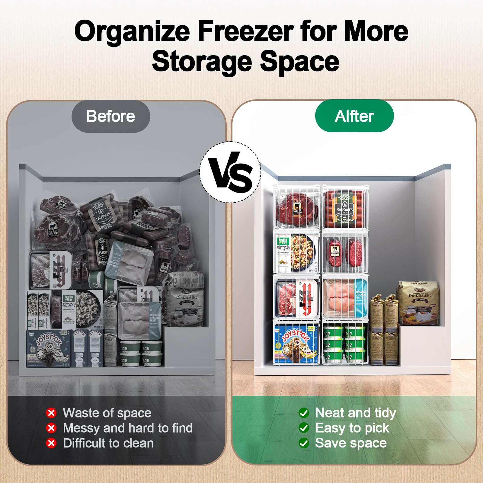 MSERCUOR in use with meat and vegetables for quick access benefit