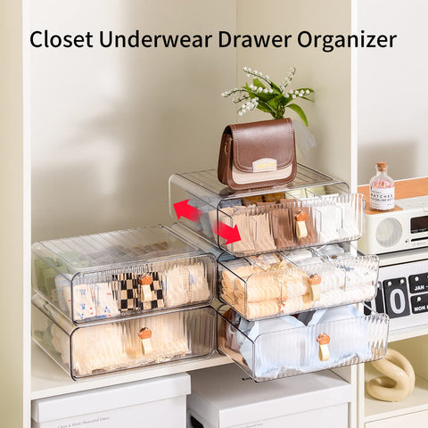 MSHOMELY stacked organizers in closet maximizing vertical space and order benefit