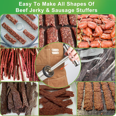 MTOGALT extruding jerky texture from nozzle illustrating uniform strips for even drying