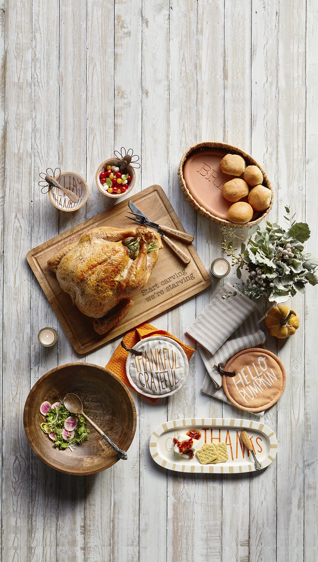 Mud Pie gift-ready packaging ideal for hostess or housewarming presents