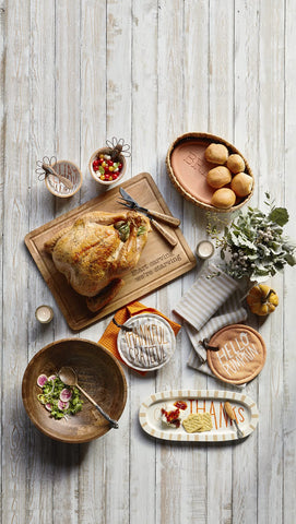 Mud Pie gift-ready packaging ideal for hostess or housewarming presents