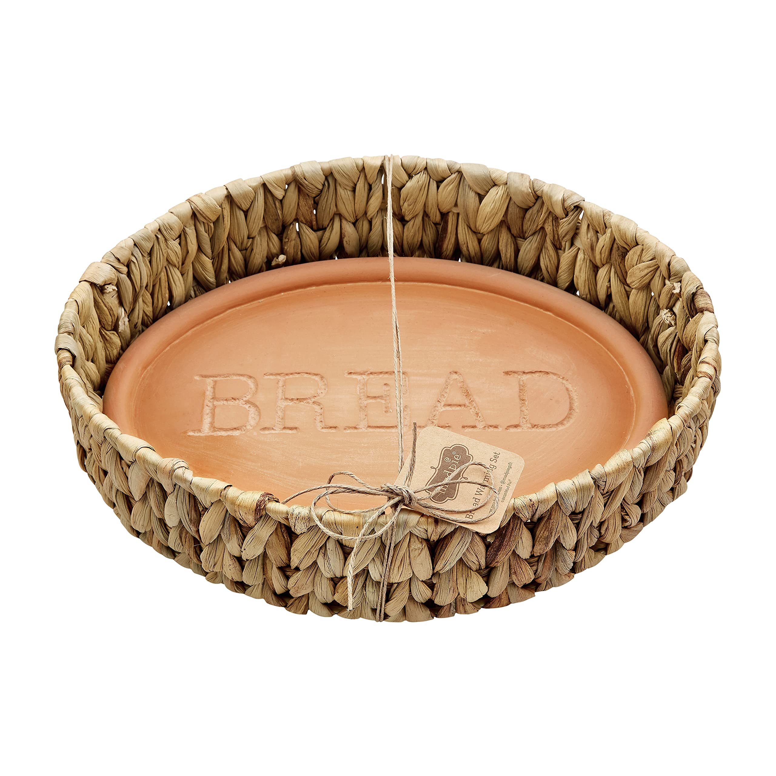 Mud Pie close-up of engraved terracotta stone highlighting heat retention