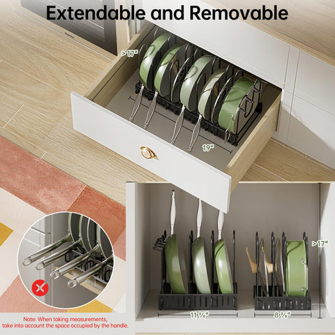 MUDEELA installed inside kitchen cabinet maximizing vertical space