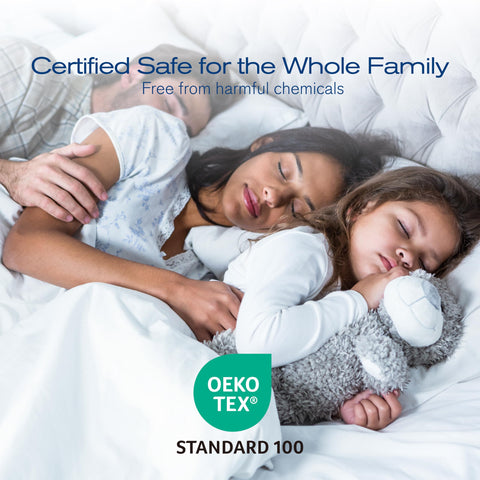 MUFEW pillows arranged on bed showcasing breathable, cooling comfort