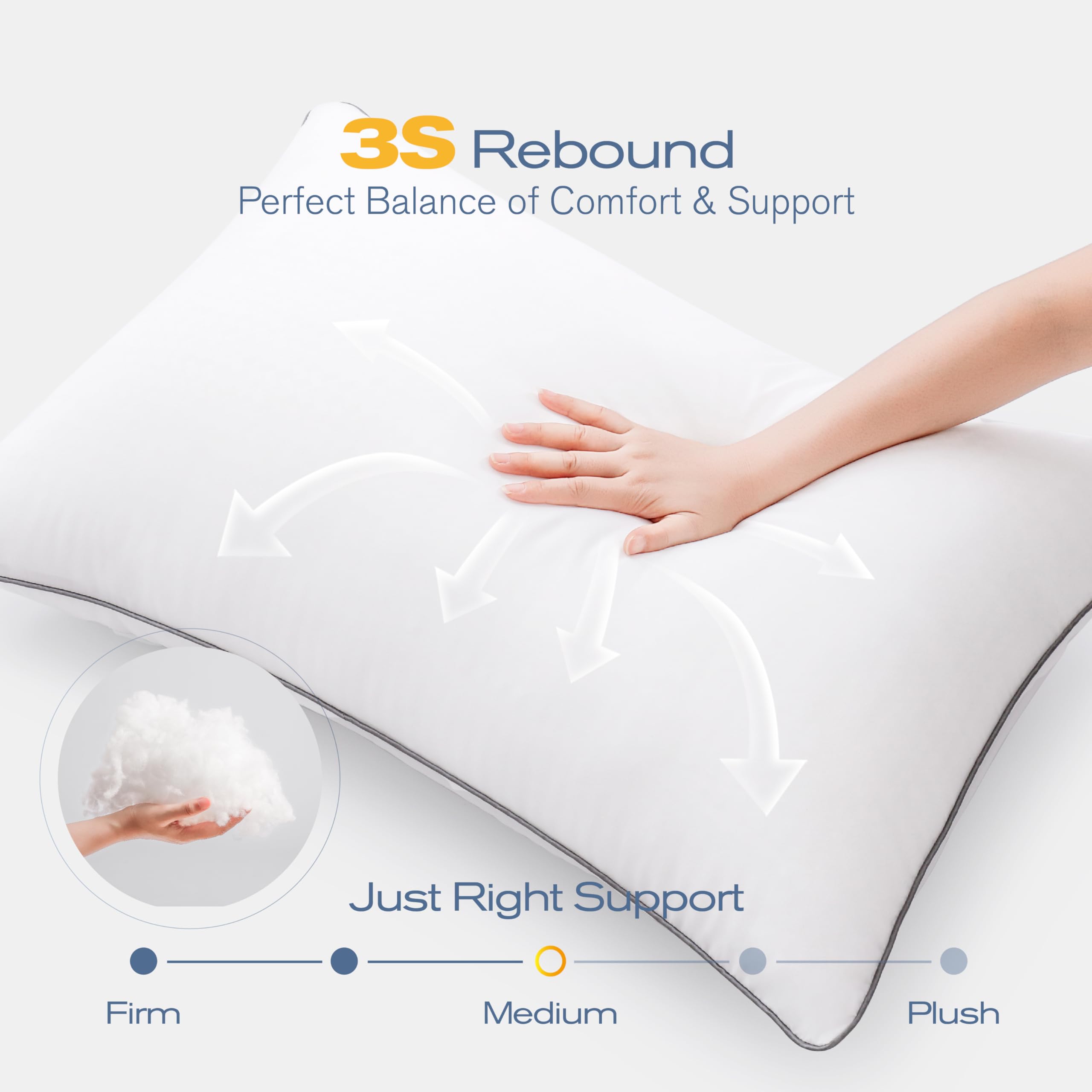 MUFEW pillow label with OEKO-TEX certification for safer materials