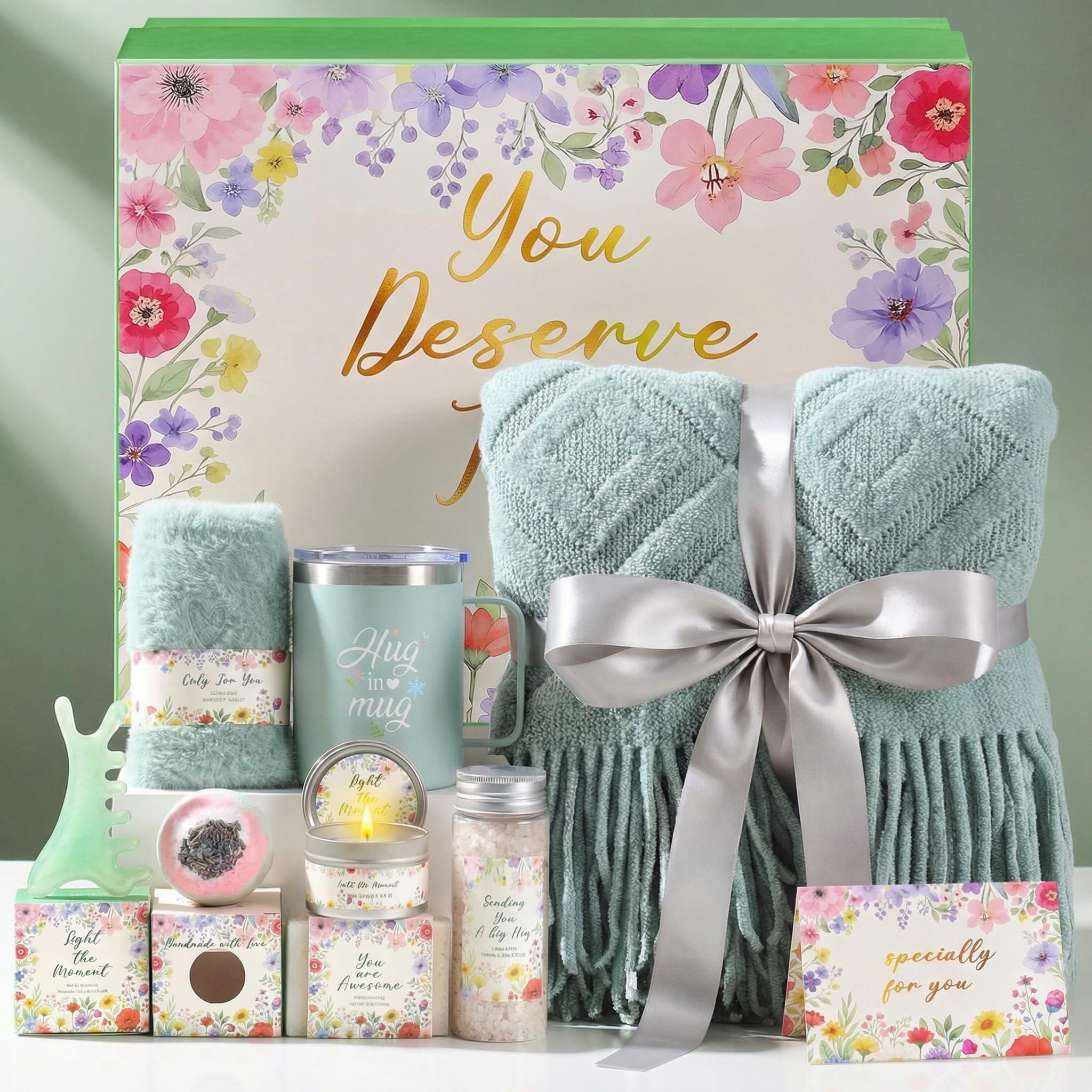 MUGIQUE front-facing gift box showing elegant packaging and ready-to-gift presentation