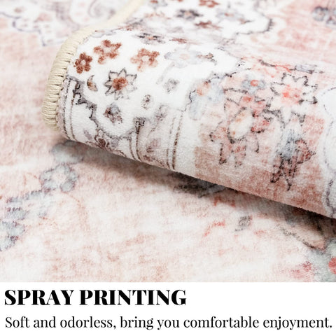 MUJOO folded rug for storage highlighting crease-free portability
