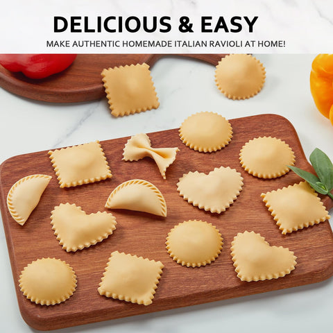 MUMSUNG ravioli wheel cutter trimming edges for uniform portions