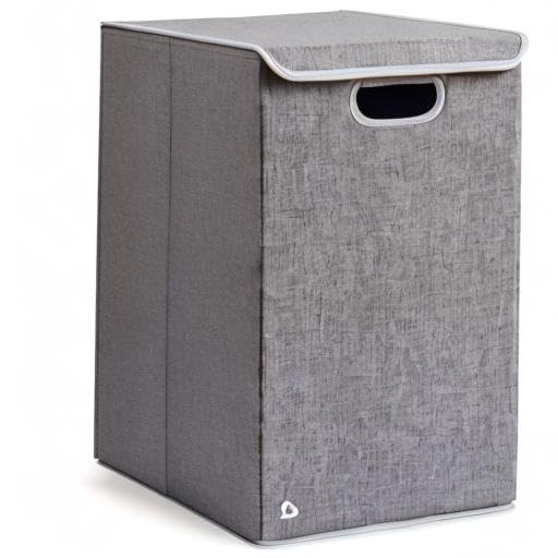 Munchkin filled with baby laundry showing large-capacity convenience benefit