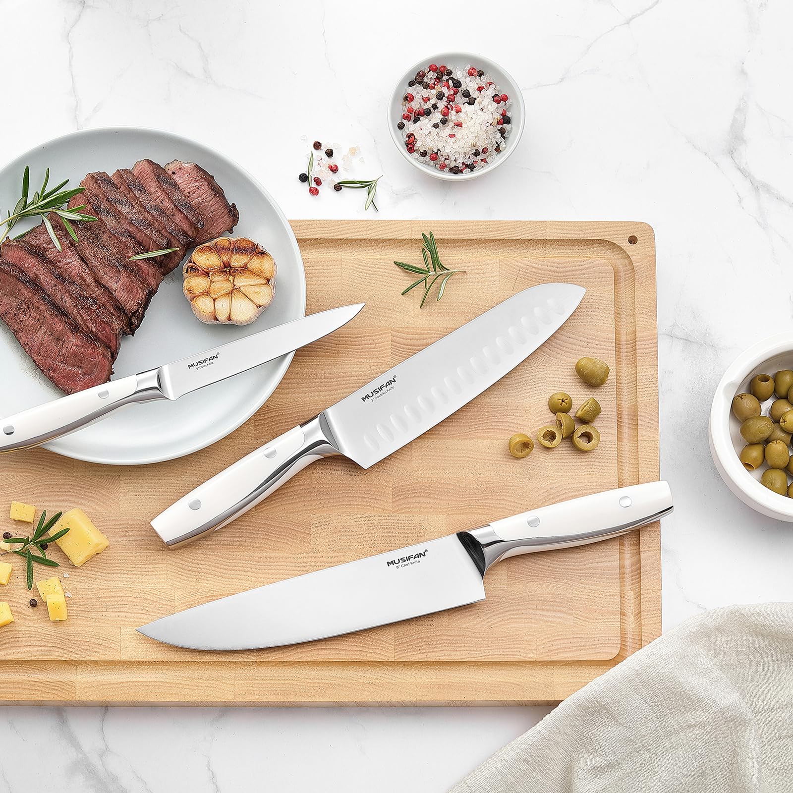 Musifan label and engraving detail showing brand authenticity and quality finish