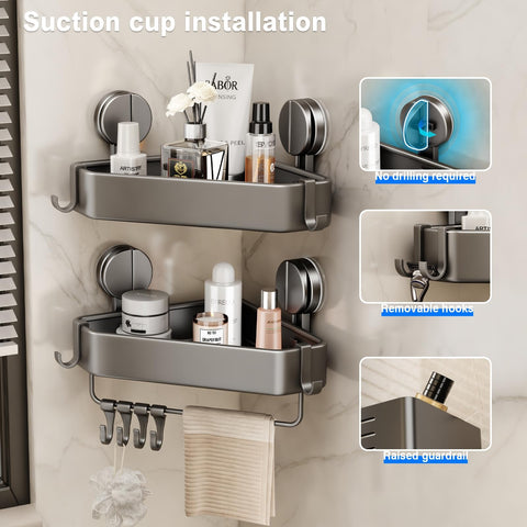 Mustorn close-up of large suction cup demonstrating strong hold