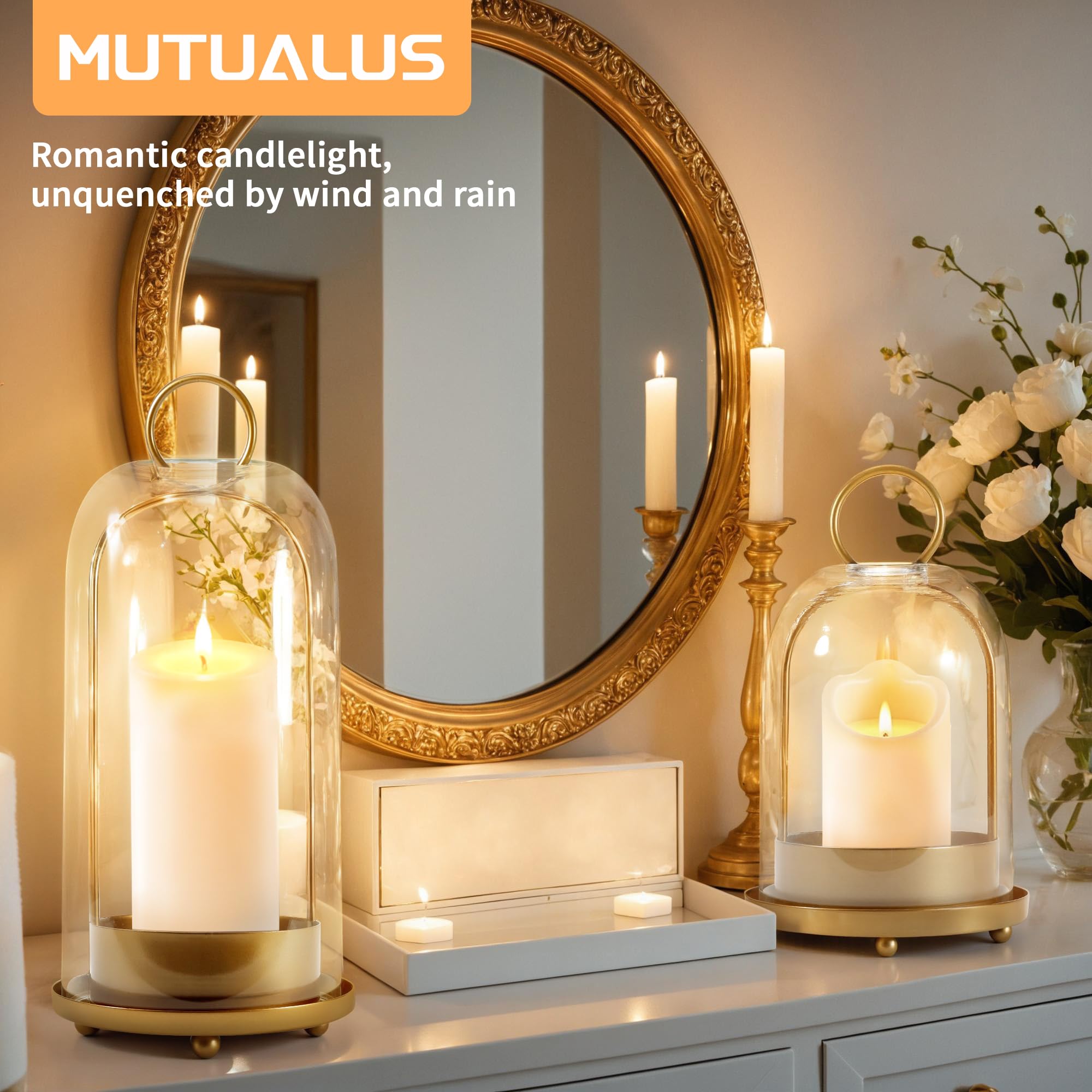 MUTUALUS medium holder on dining table creating warm layered atmosphere