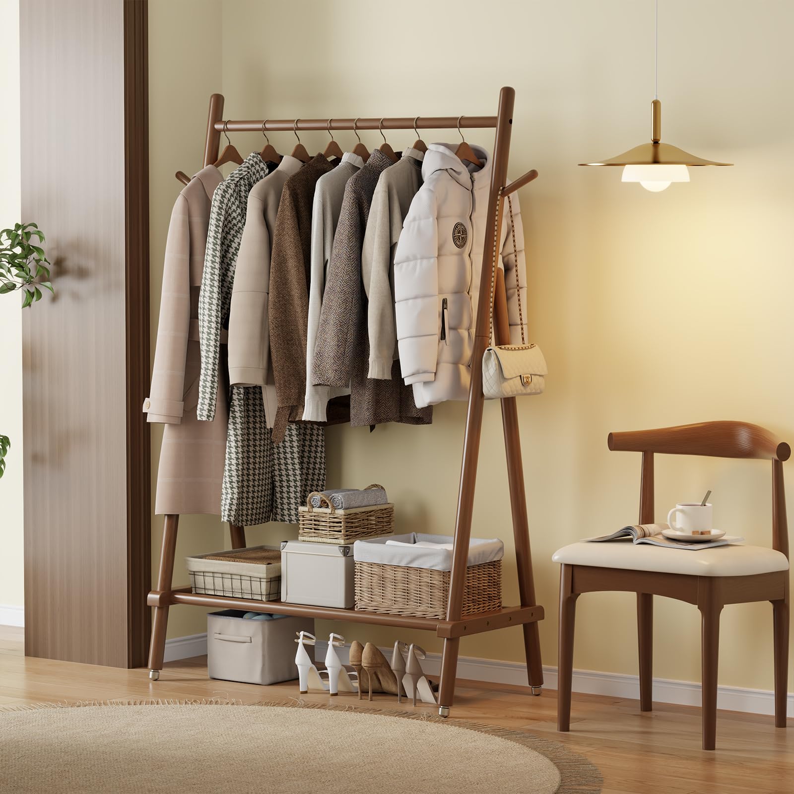 Muwuele lacquered finish reflecting light for a polished, smooth surface