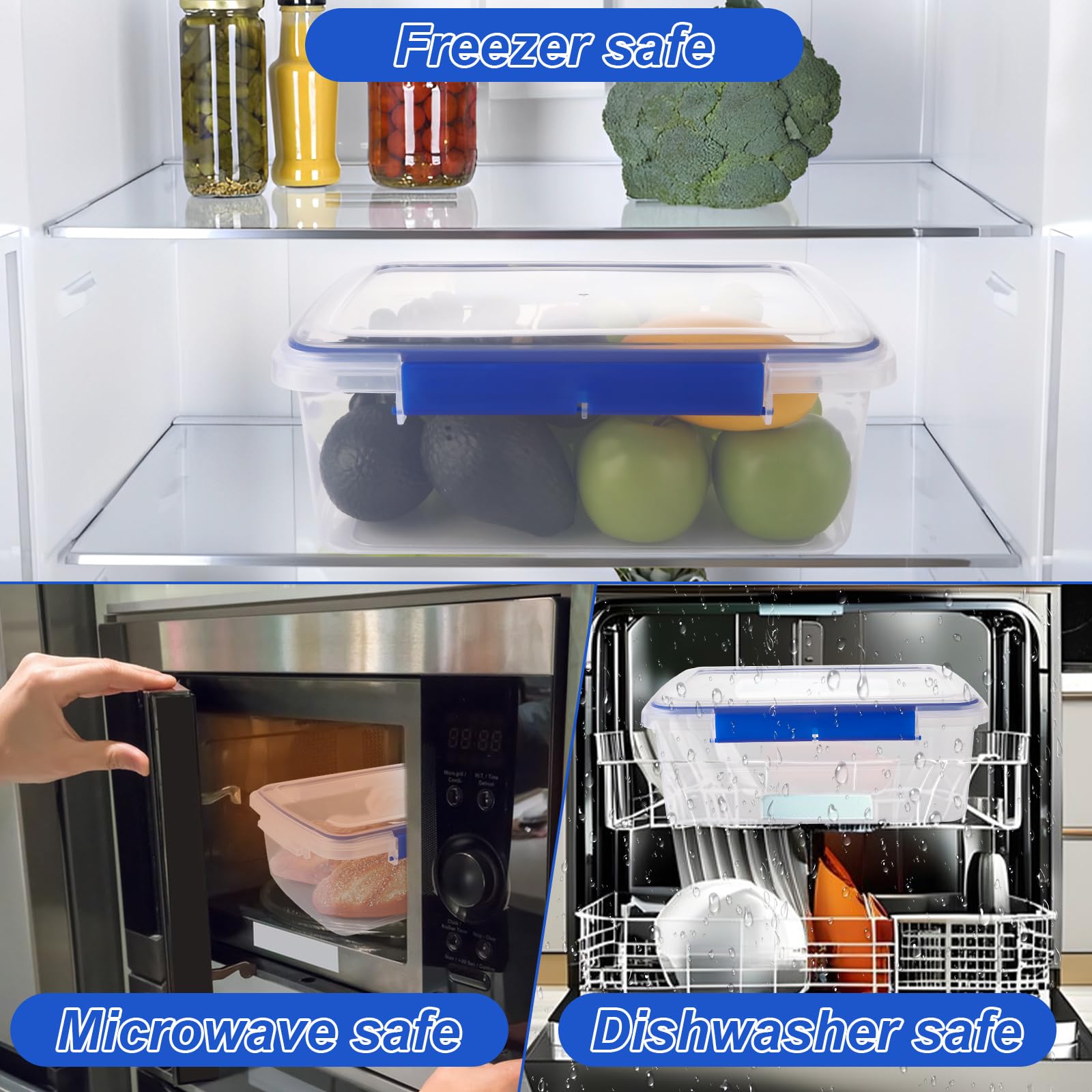 MUXHEL loaf of bread inside container demonstrating freshness benefit