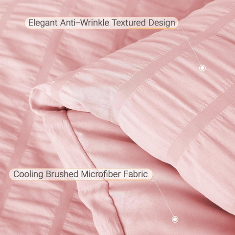 MUXHOMO styled bedroom scene showing comforter set creating inviting, cohesive décor