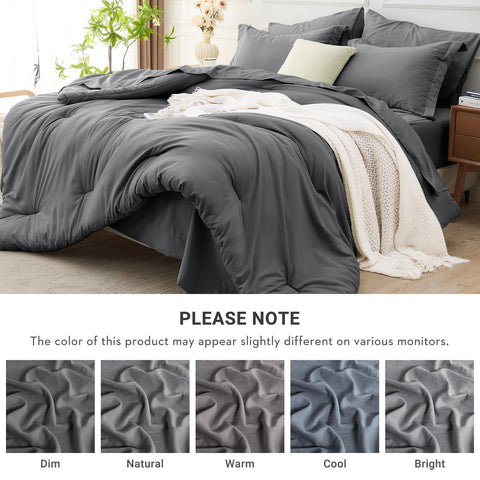 MUXHOMO bedroom lifestyle scene illustrating versatile dark grey styling