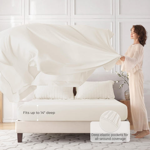MUXHOMO comforter edge stitching detail showing reinforced seams for lasting shape