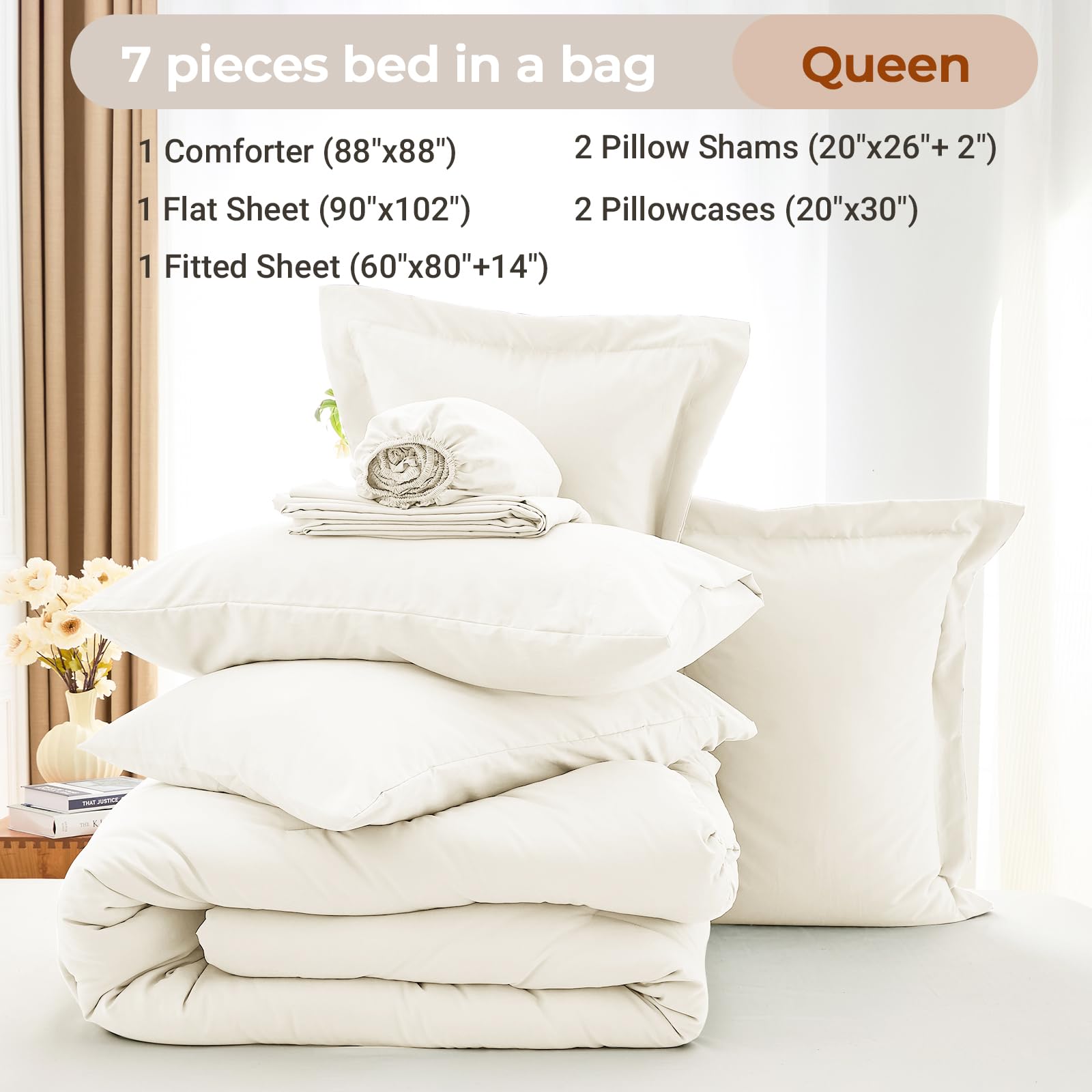 MUXHOMO fitted sheet deep pocket demonstration showing secure mattress fit