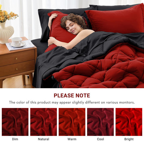 MUXHOMO flat and fitted sheets laid flat highlighting deep pocket fit and smooth surface