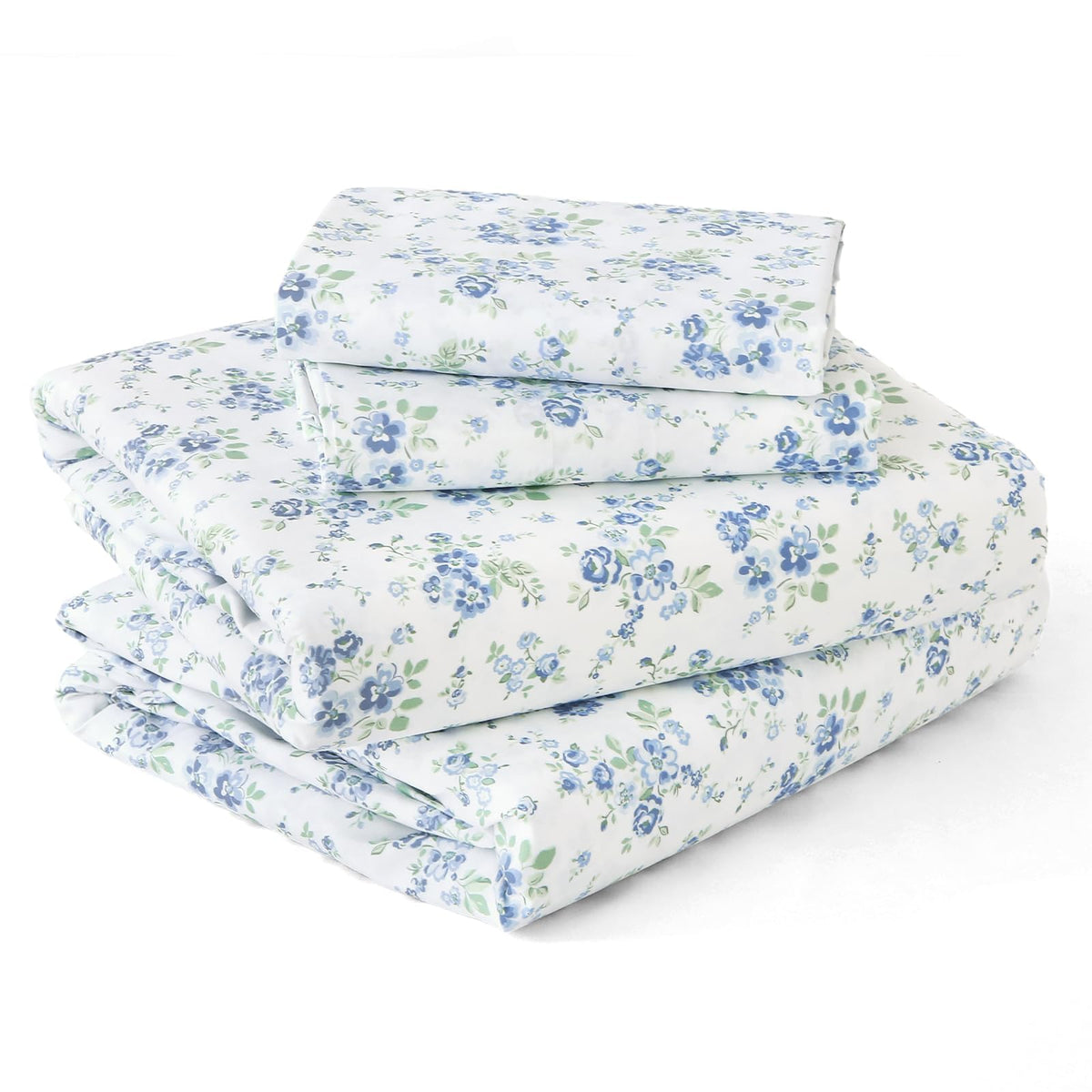 MUXHOMO front packaging showing Blossoms Light Blue design and included pieces