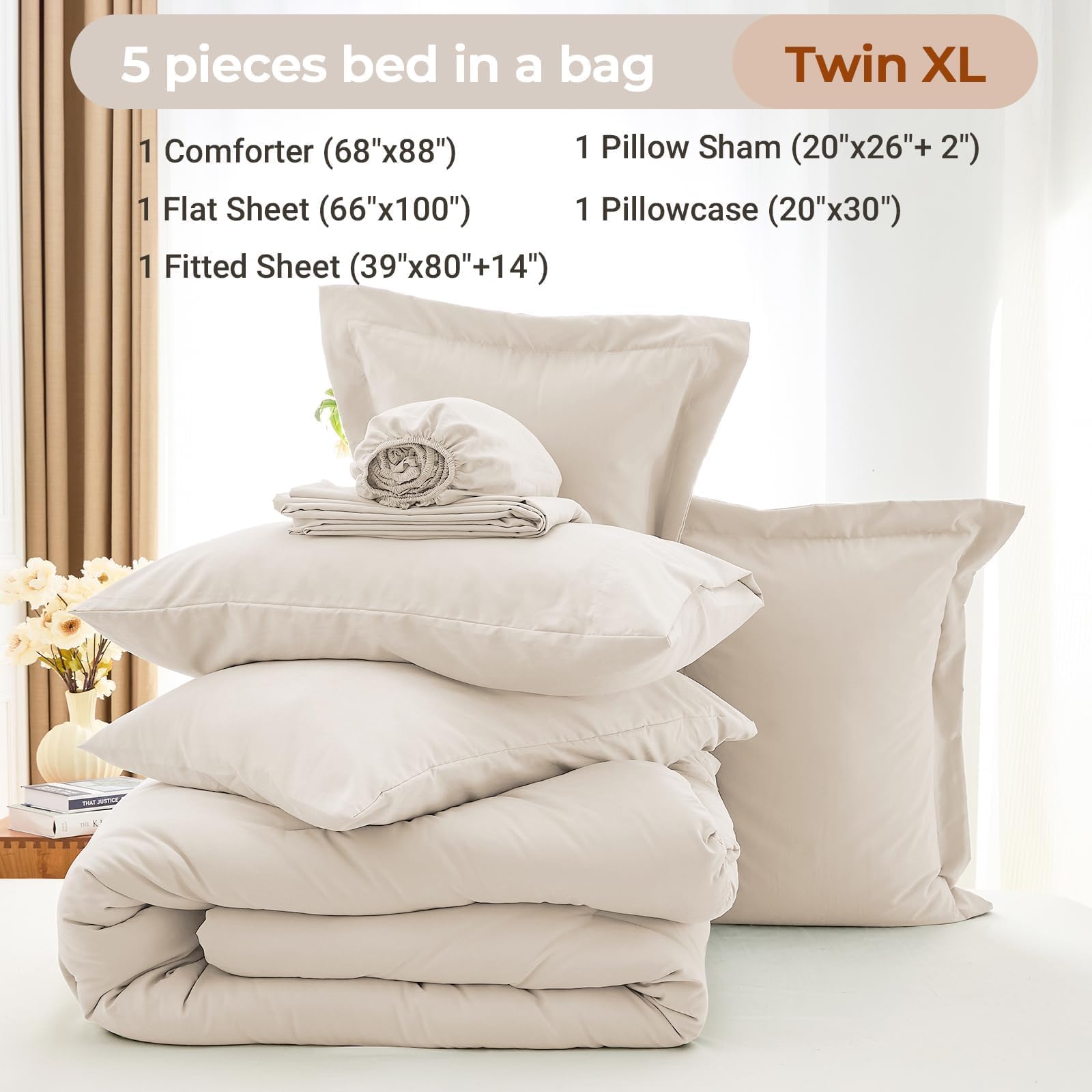 MUXHOMO pillowcase envelope closure detail ensuring pillow stays tucked all night