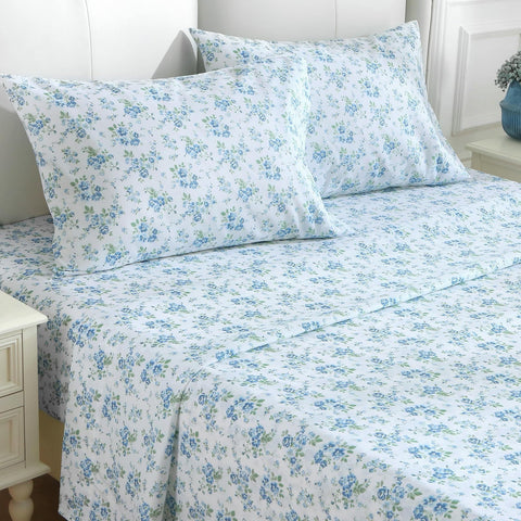 MUXHOMO sheets freshly laundered showing wrinkle-resistant smoothness