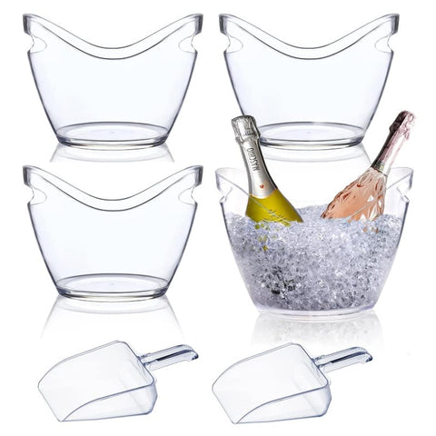mwellewm clear acrylic tub front view shows durable design and display benefit