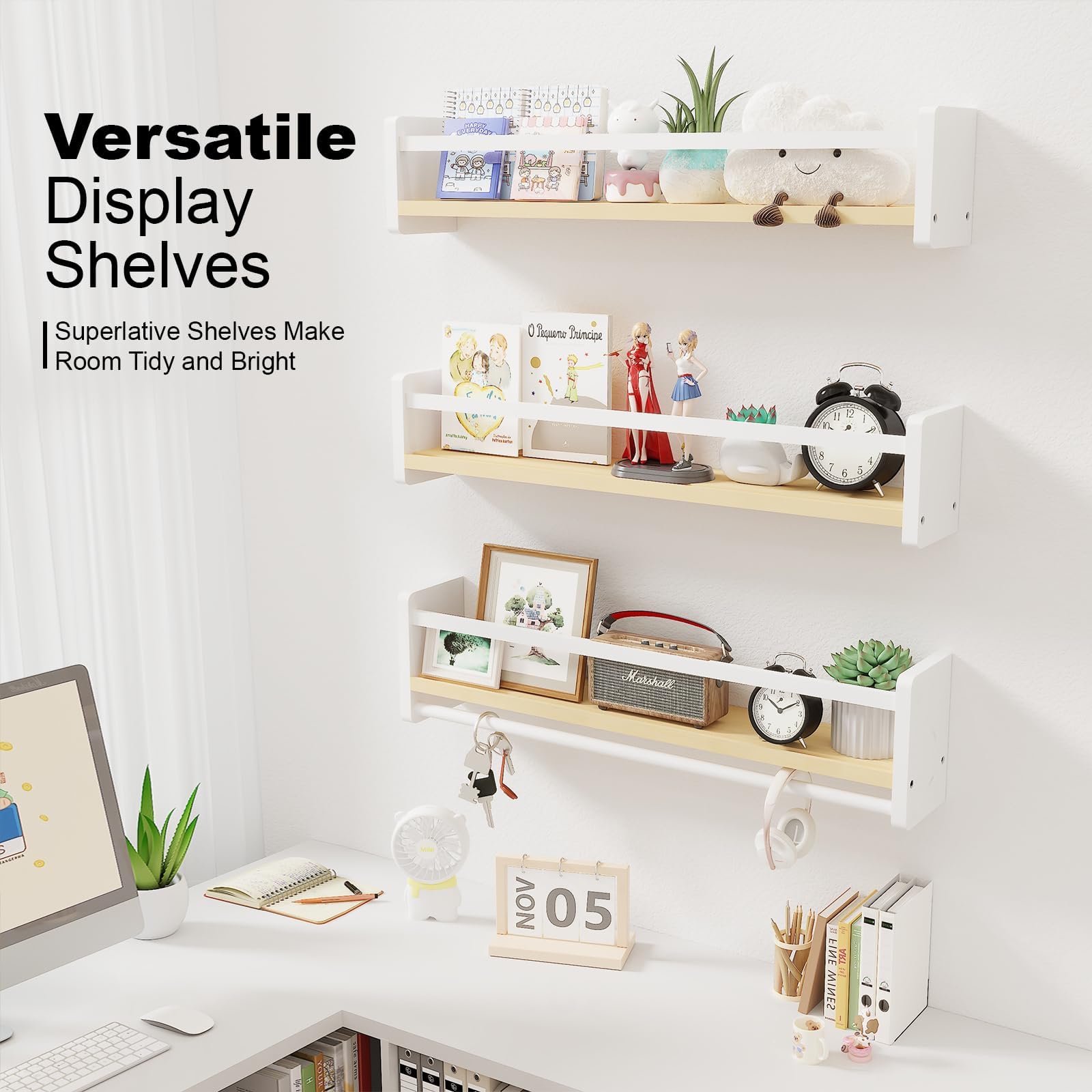MXCSE styled with books and decor illustrates decorative and practical use