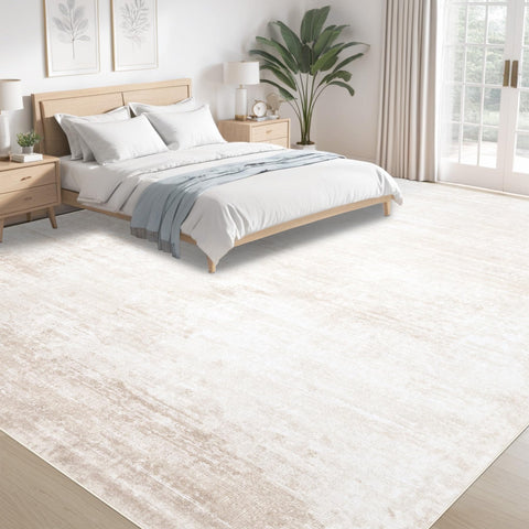 MXSANYOO close-up of rug fibers highlighting soft texture and easy-clean surface
