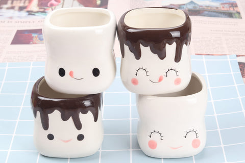 Mycts mug served with ice cream showing versatile use for cold desserts