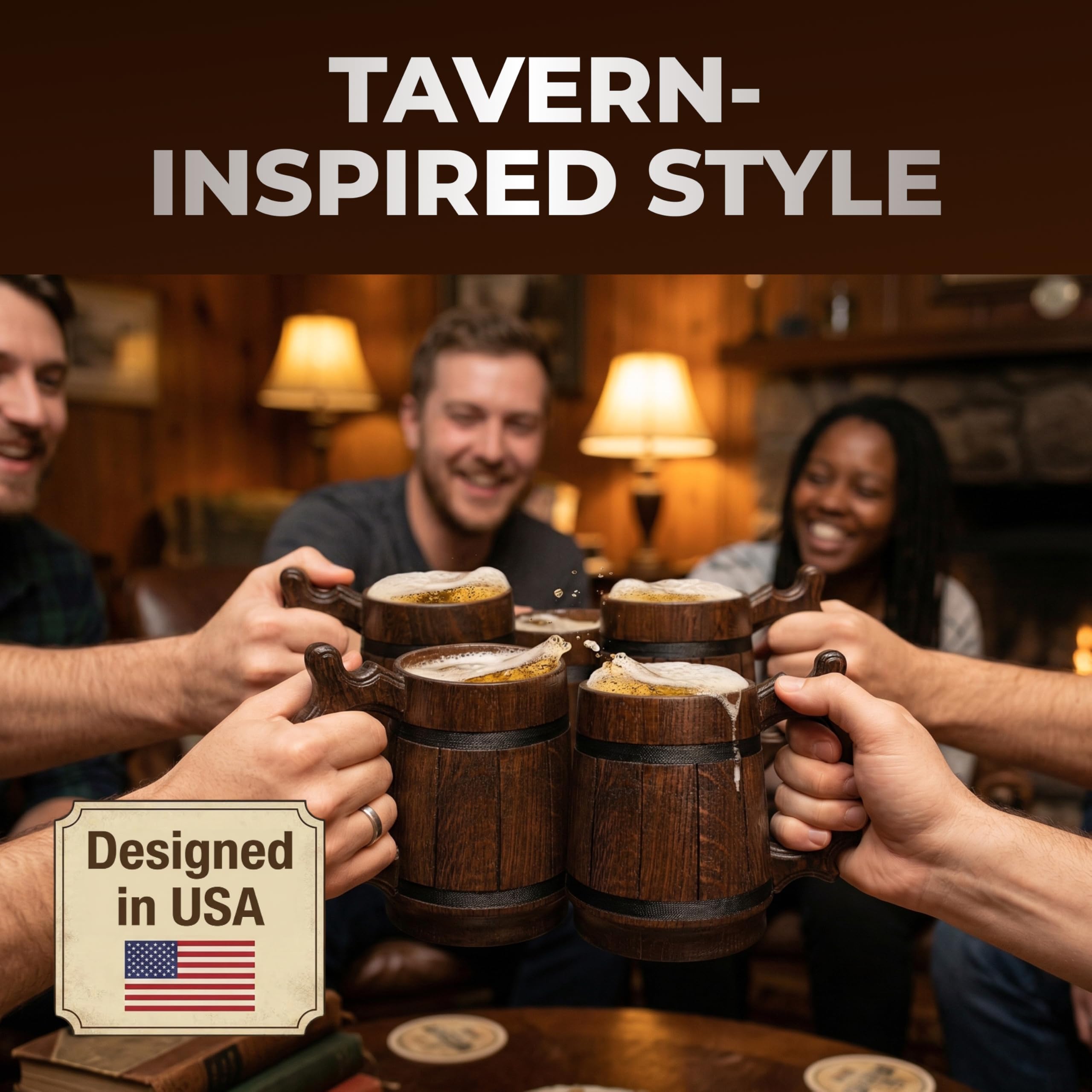 MyFancyCraft pouring 20 oz capacity to illustrate generous serving and practicality benefit
