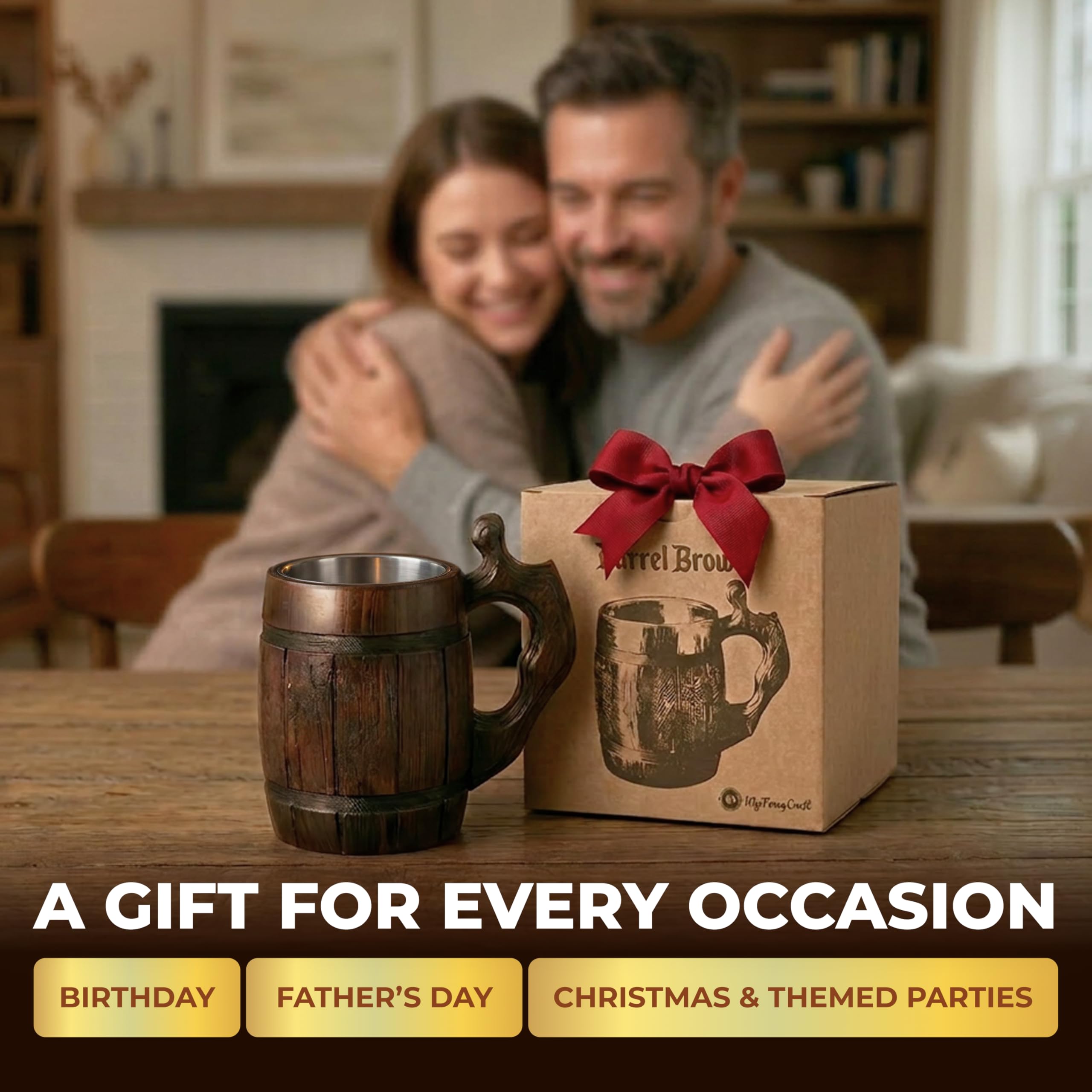 MyFancyCraft mug held in hand showing comfortable use and gift-worthy appeal