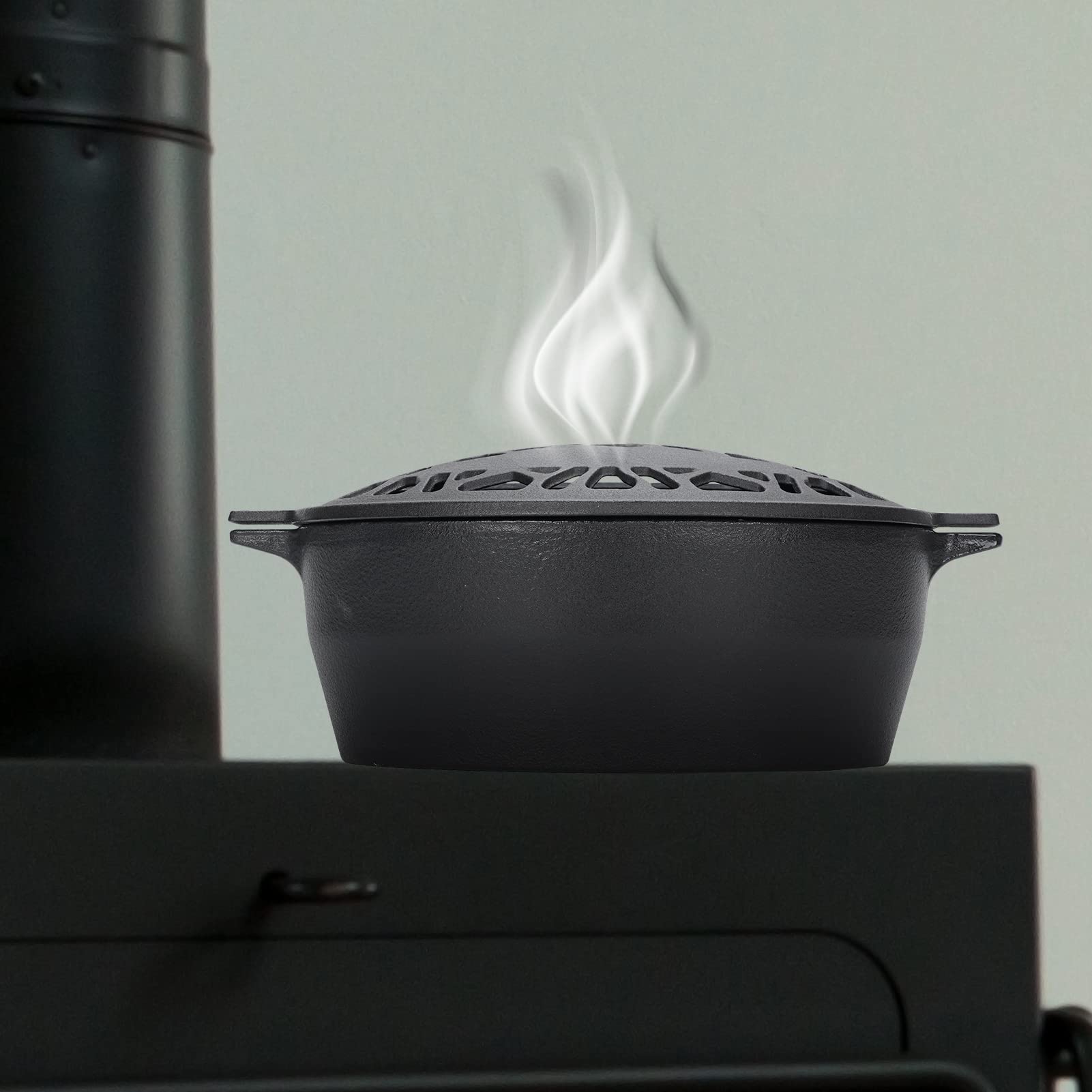MYFIREPLACEDIRECT decorative bear lid detail for convenient water filling