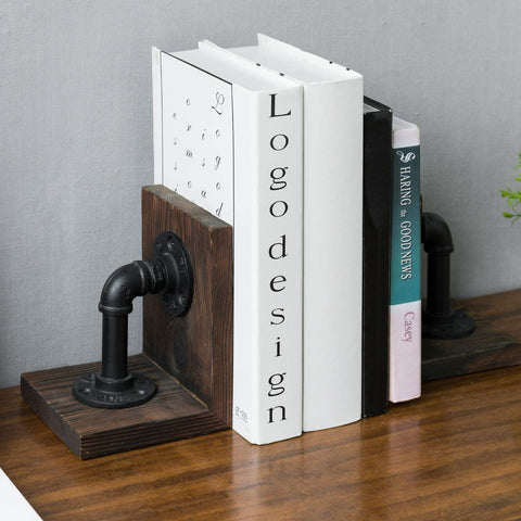 MyGift warm oak finish in a living room setting adding vintage warmth