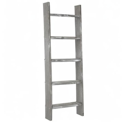 MyGift ladder with decor items showing styling and organization use