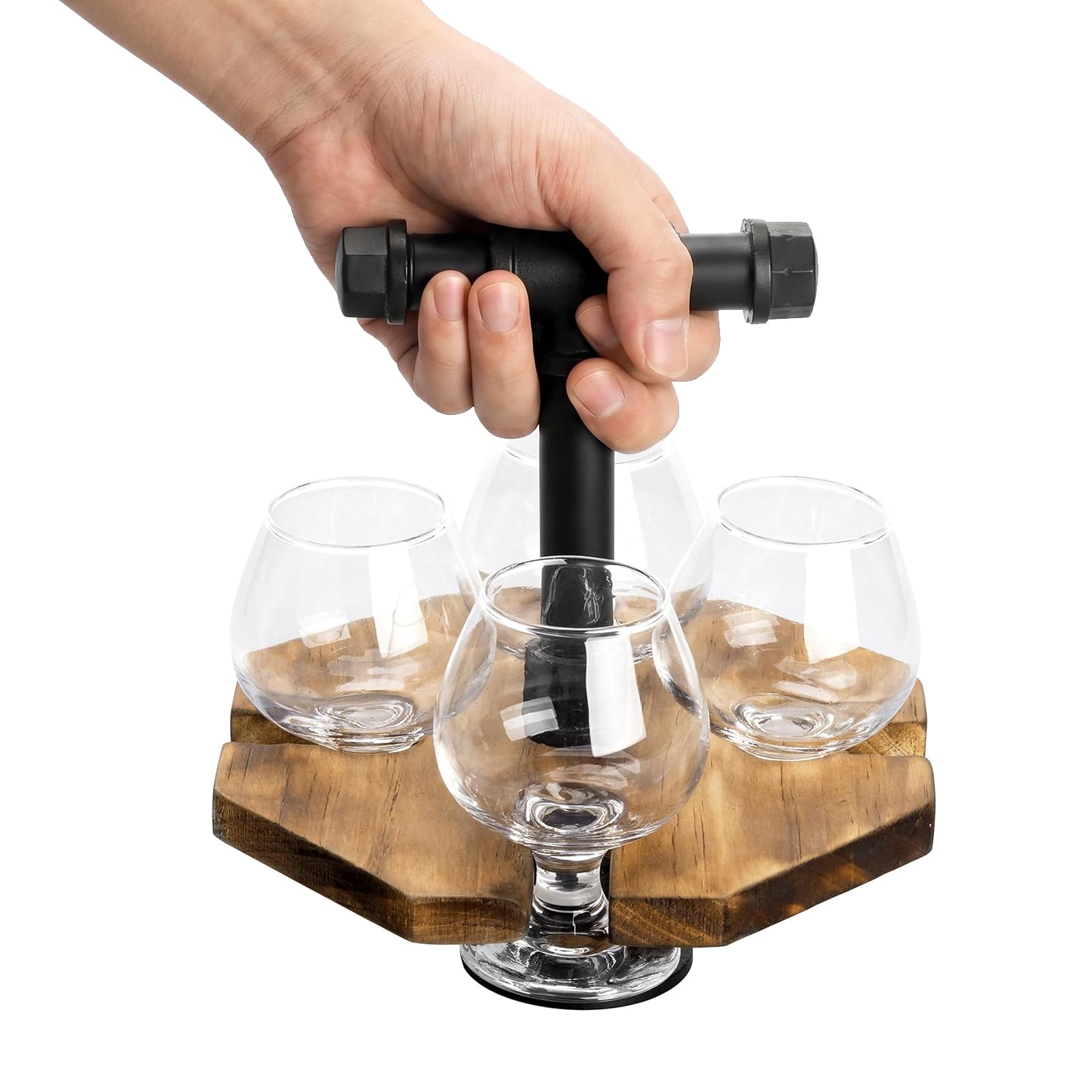 MyGift metal handle detail demonstrating sturdy ergonomic grip