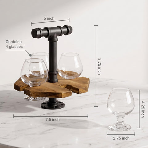 MyGift close-up of snifter glasses highlighting aroma-focused design