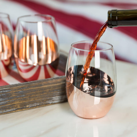 MyGift glasses gift-wrapped for weddings to show thoughtful gifting appeal