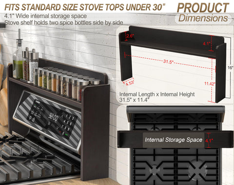 MyLifeUNIT side profile showing shelf depth and 11.4 inch internal height benefit