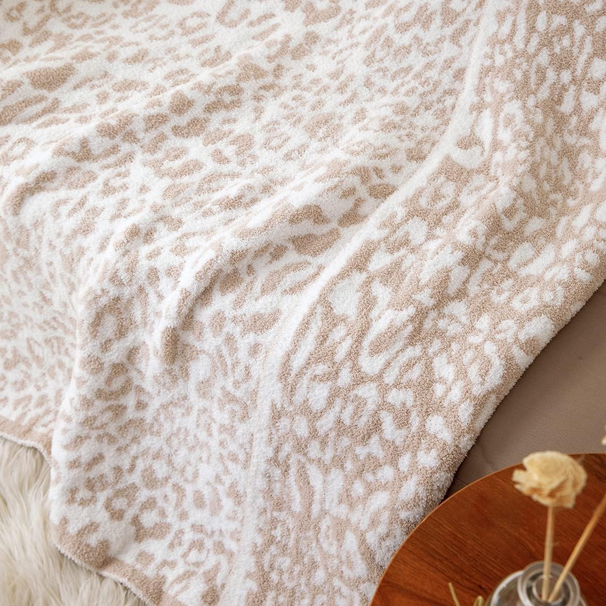 MH MYLUNE HOME detailed leopard pattern shot highlighting color and design benefit