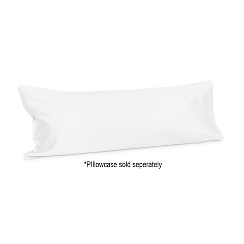 MyPillow bolster positioned in office chair offering lumbar support and improved posture