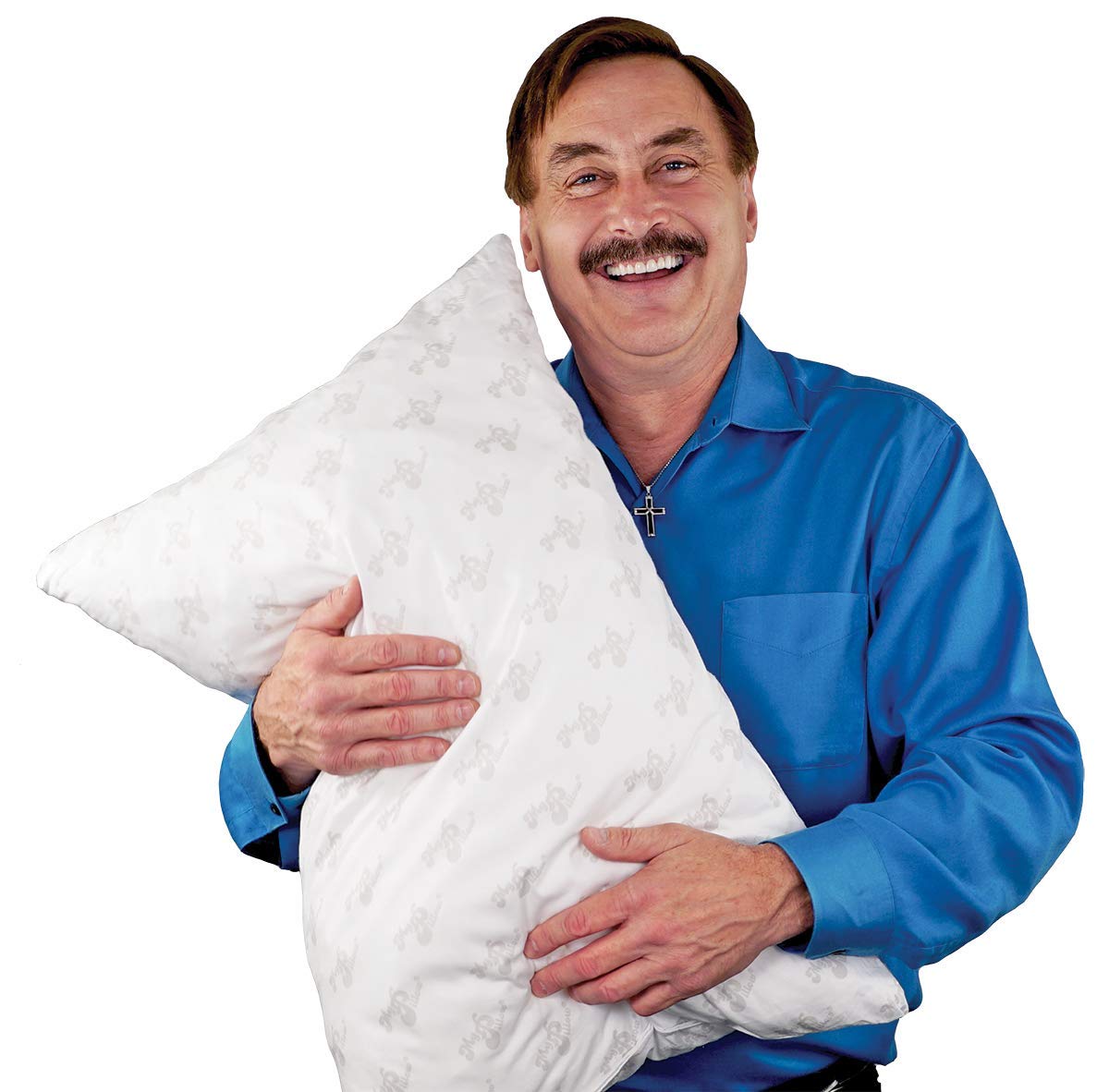 MyPillow size comparison with ruler showing standard dimensions for bedding fit