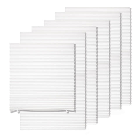MYshade front pack showing six trimmed panels and neat pleats for instant privacy