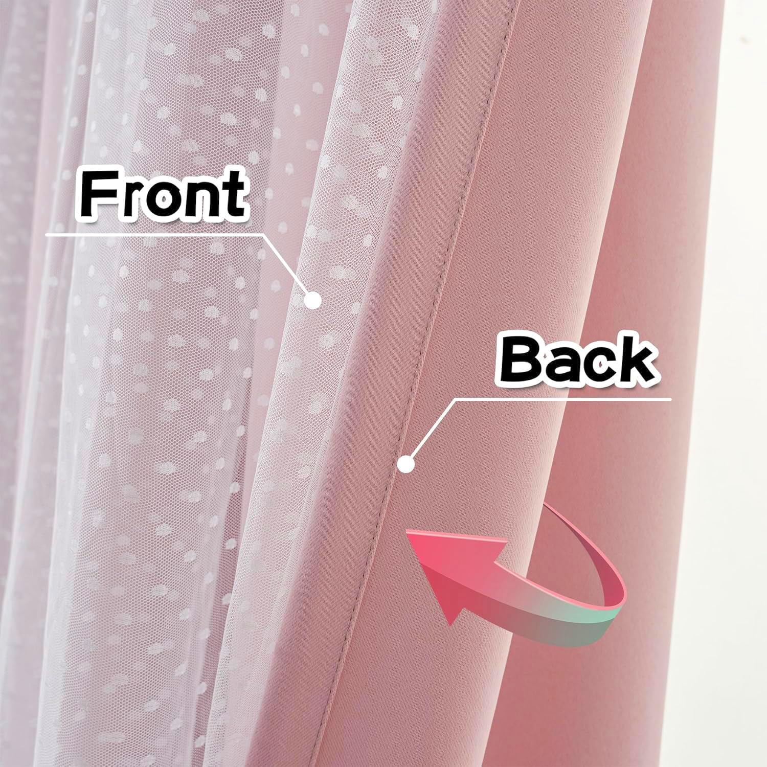 MYSKY HOME room styled with bed and curtains showing cohesive bedroom decor