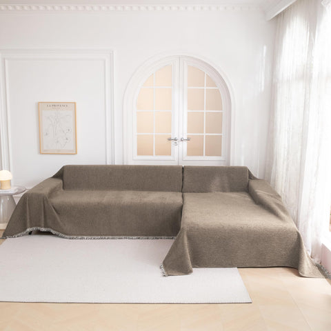 MYSKY HOME tuck-in demonstration at seat and back for secure non-slip fit