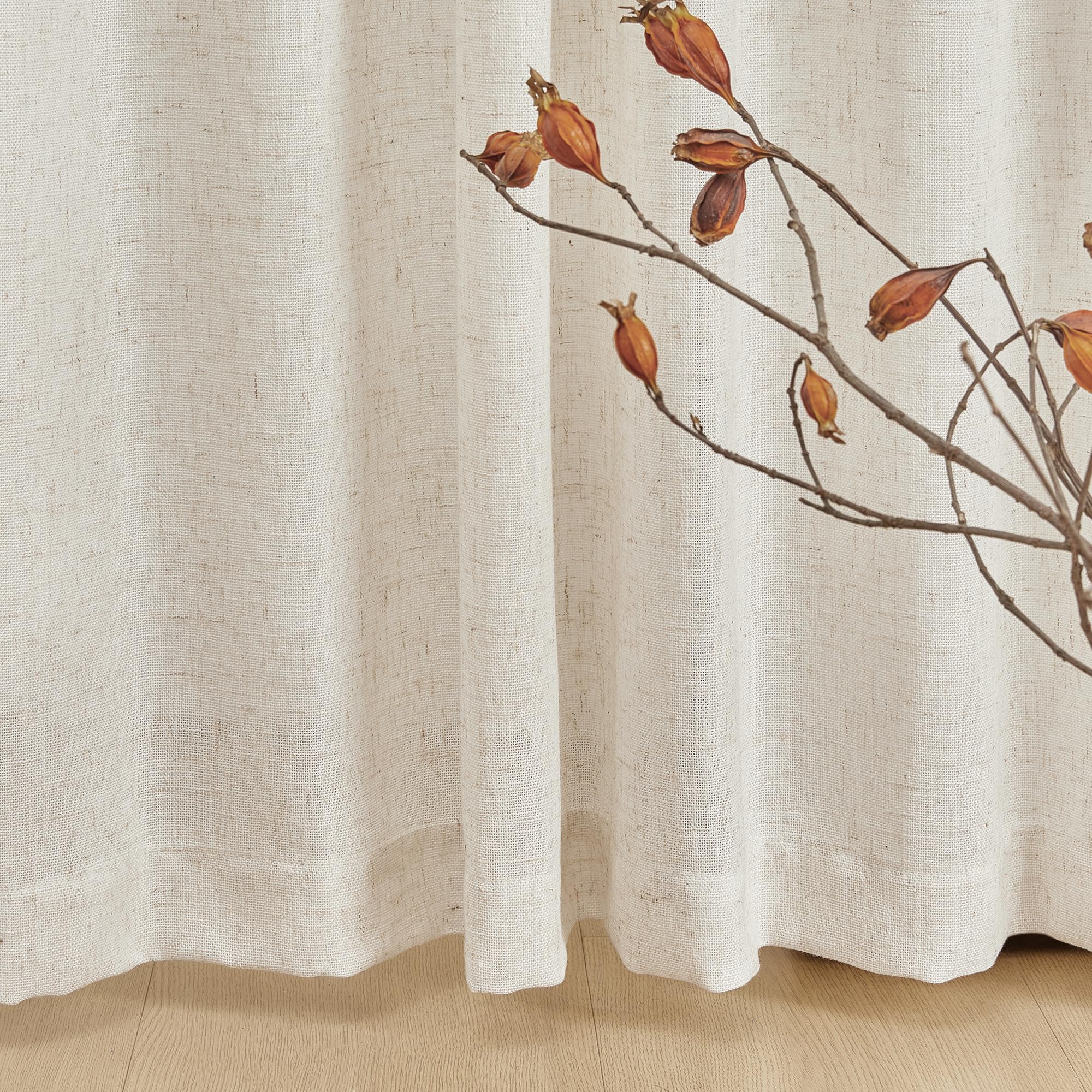 MYSKY HOME curtains on sliding glass door letting in filtered light benefit