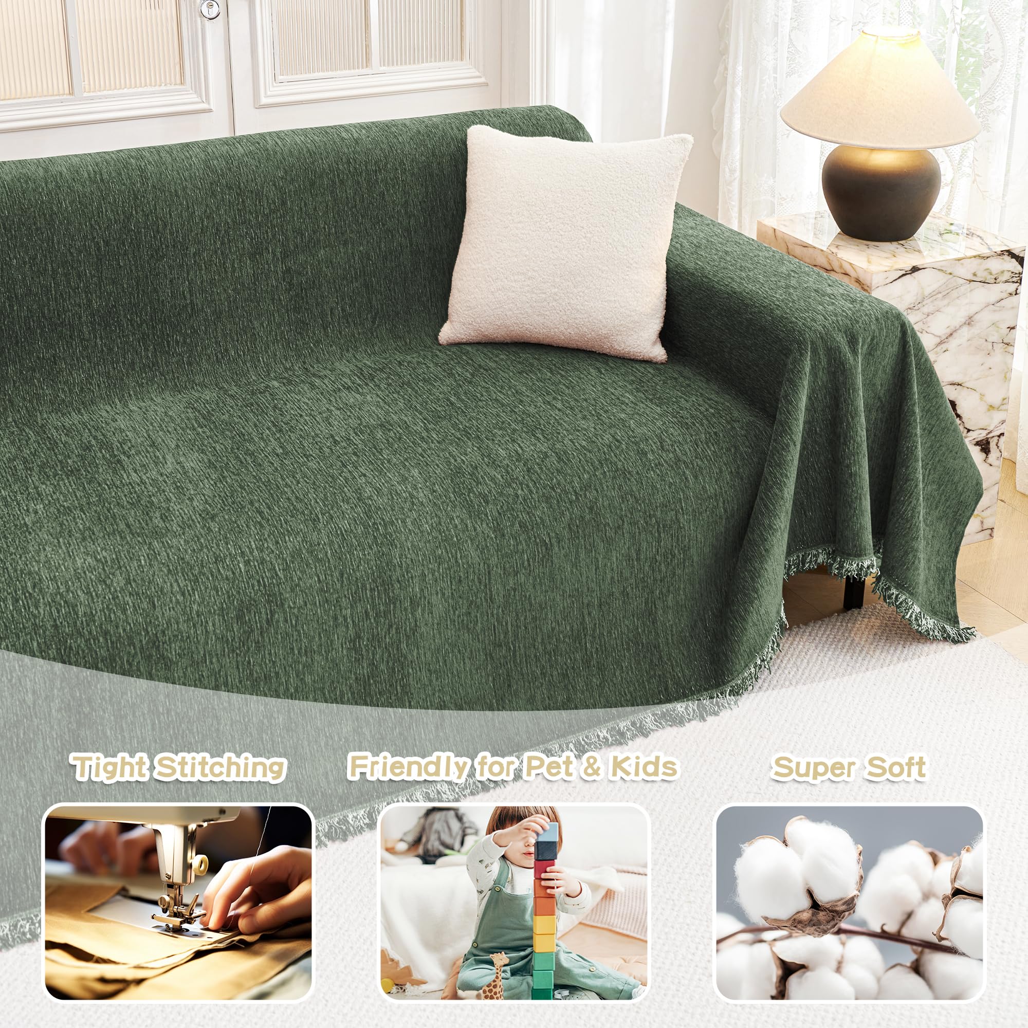 MYSKY HOME tassel edge detail highlighting decorative trim and a refined finish