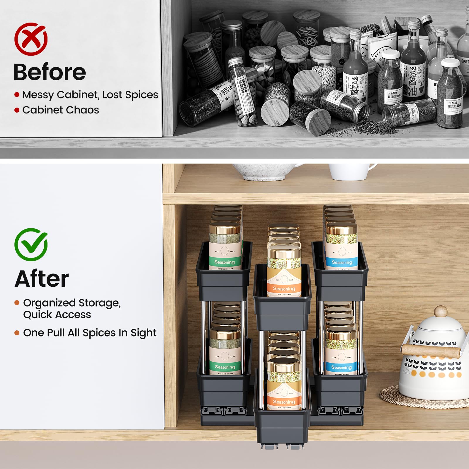 Mystozer adhesive base close-up demonstrating no-drill installation benefit