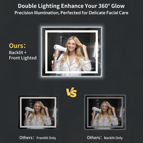 MYSUNORIA touch control close-up for effortless brightness adjustments benefit