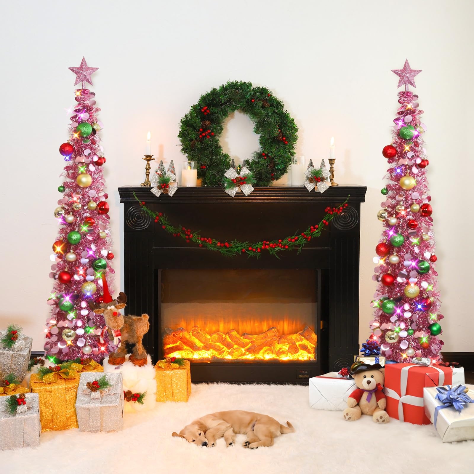N&T NIETING tree beside chair for scale emphasizing true 5-foot height